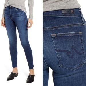 AG FARRAH HIGH WAIST ANKLE SKINNY JEANS SIZE 31